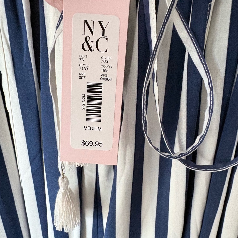 NWT Eva Mendes | Malia Stripe Maxi Skirt - Picture 2 of 15